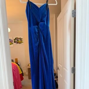Liv Foster | Dresses | Liv Foster Printed Jacquard Gown In Gold Multi |  Poshmark